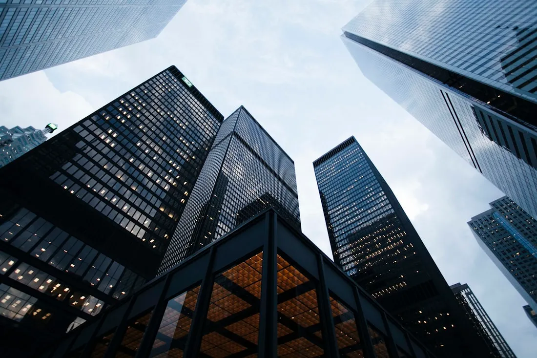 Glass building, illustrative project image